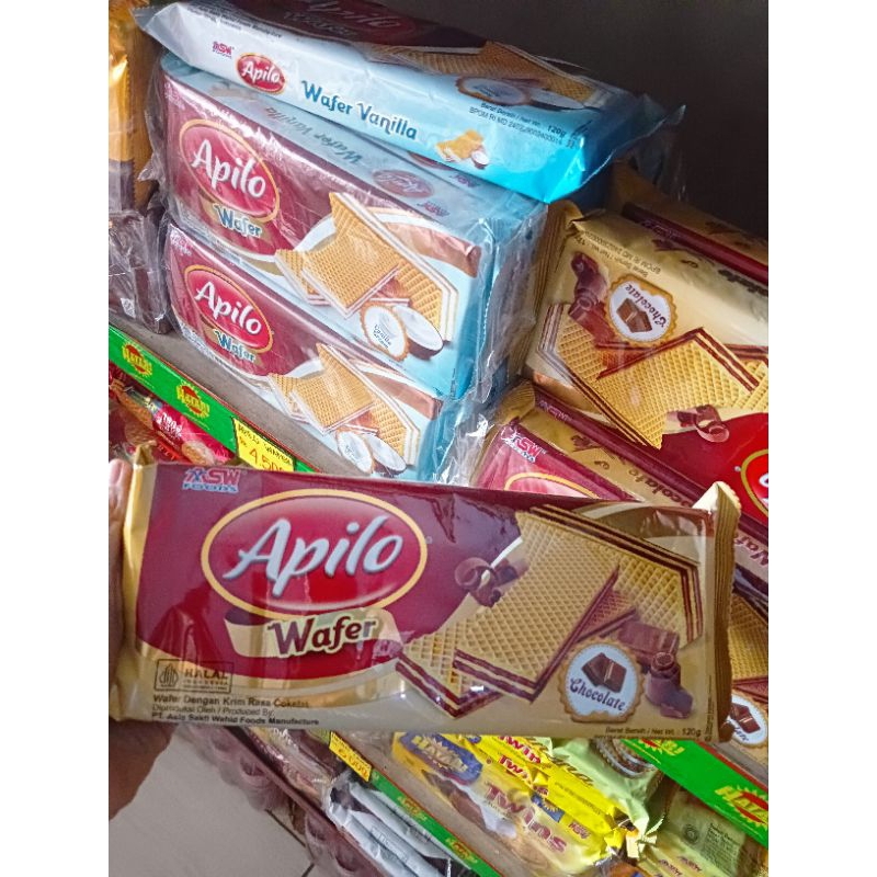 Jual Apilo wafer 120 gr | Shopee Indonesia