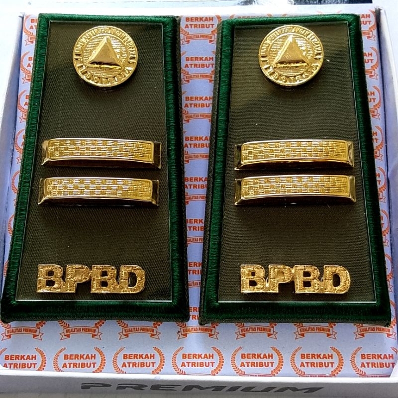 Jual Pangkat Pdh BPBD 3B Kain Akrilik | Shopee Indonesia