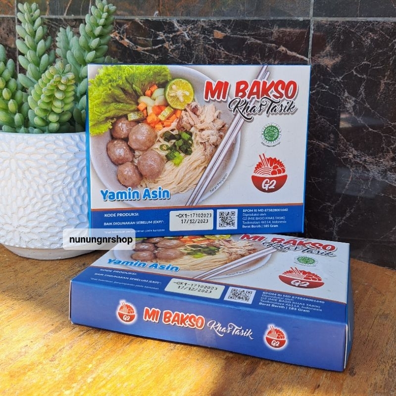 Jual Mie Baso Mie Baso G2 Khas Tasik Frozen Food Kemasan Baru Sudah