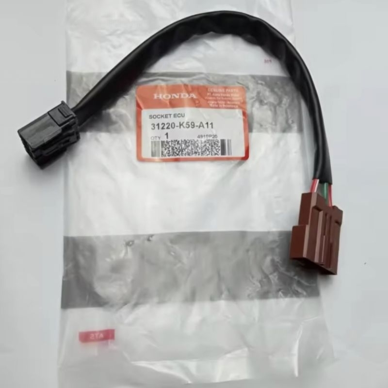 Jual Kabel Socket Soket Ecu Ecm Vario Vario Genio Pcx Adv K Shopee Indonesia