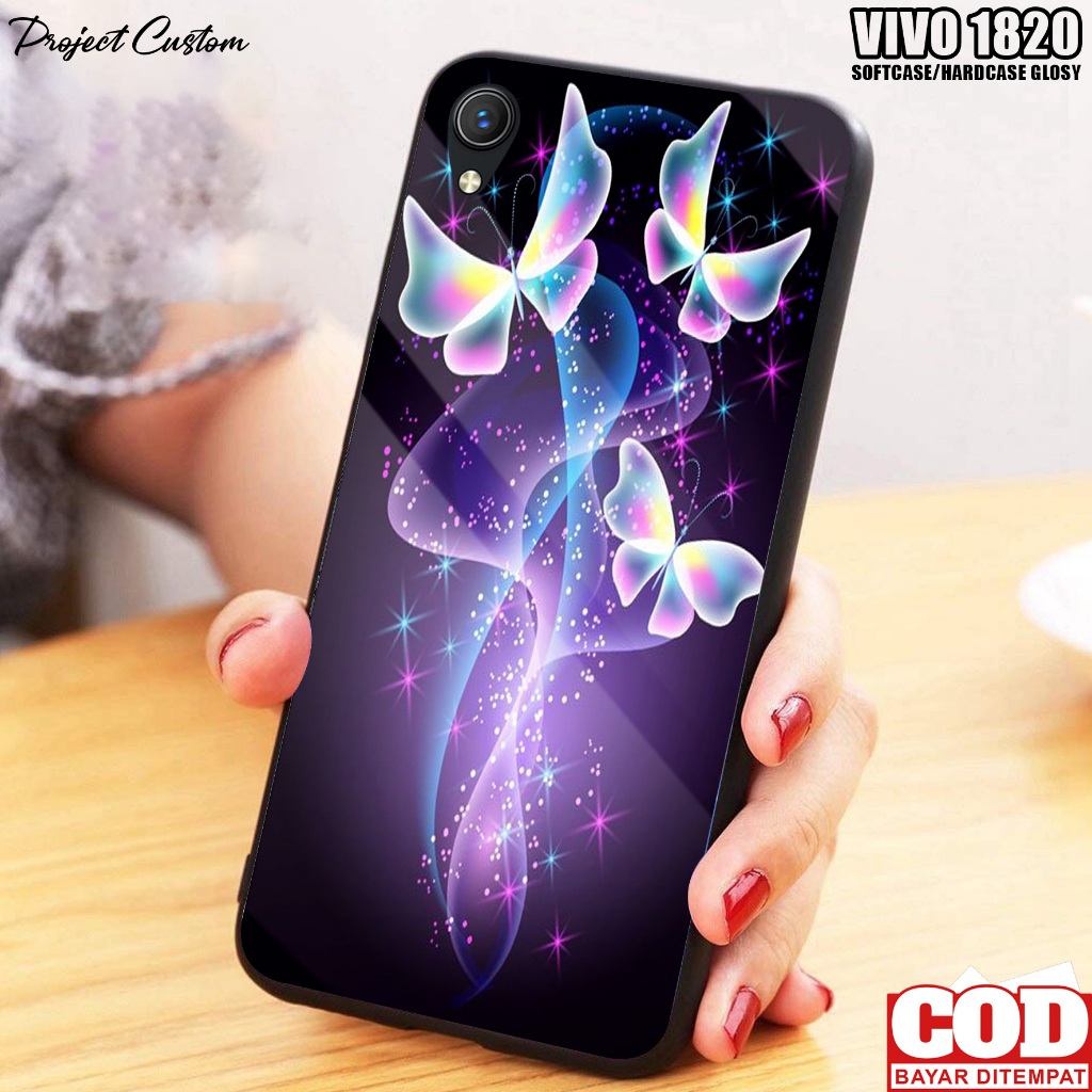 Case VIVO 1820 Casing Hp VIVO 1820 KP Silikon Hp Kesing Hp  Terbaru Softcase Glas Kaca Kondom Hp Cover Hp Mika Hp Pelindung  Hp