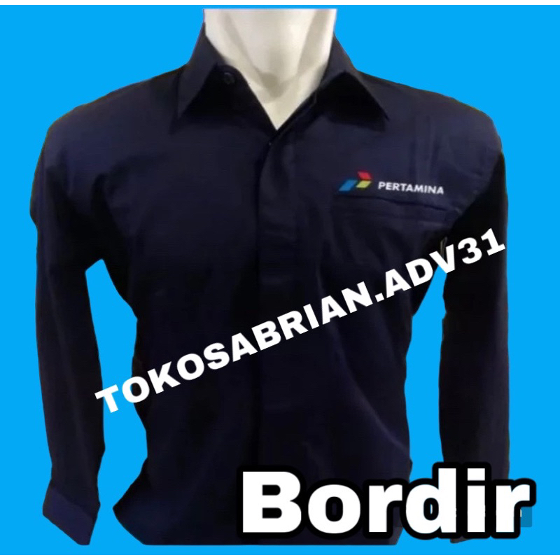 Jual KEMEJA PERTAMINA BAJU PERTAMINA SERAGAM PERTAMINA KEMEJA SPBU ...