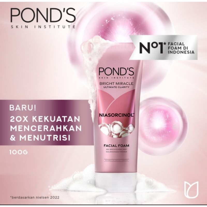 Jual Ponds Bright Beauty Facial Foam / Ponds Bright Miracle Facial Foam ...