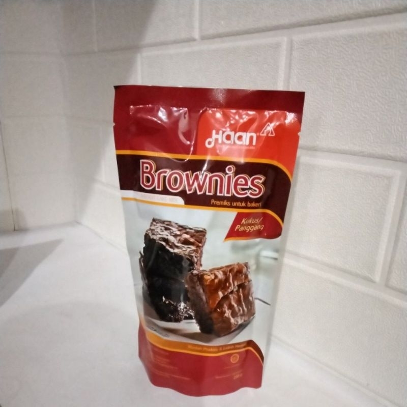 Jual HAAN INSTANT CAKE MIX 230G BROWNIES | Shopee Indonesia