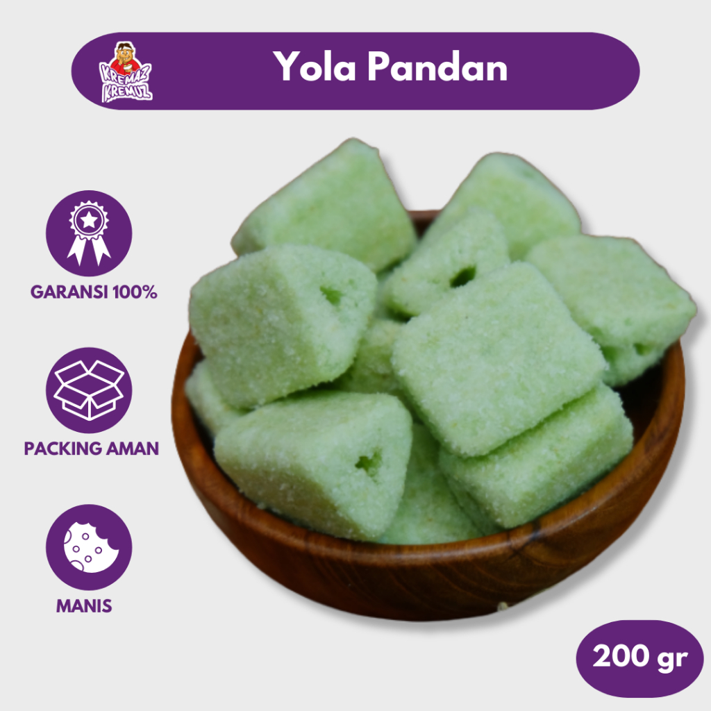 Jual Yola Rasa Pandan 200gr | Shopee Indonesia