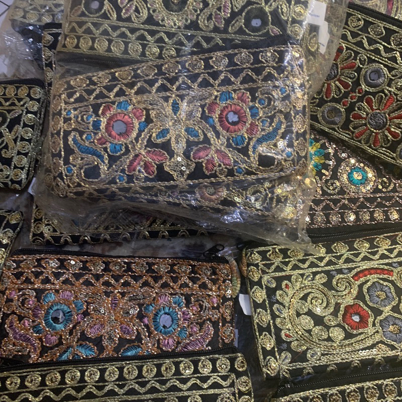 Jual Dompet Pouch Pakistan 21X11 cm mix random Oleh2 Haji & Umroh 16500