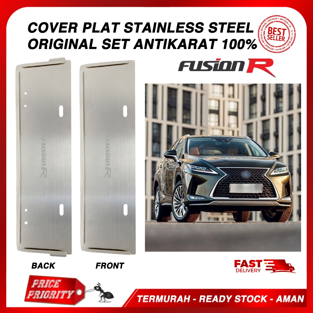 Jual Fusion R Tatakan Dudukan Frame Cover Tempat Plat Nomor Mobil