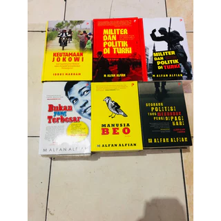 ( PROMO BUKU MURAH ORIGINAL ) BUKU POLITIK / BUKU M ALFAN ALFIAN / HUKUM / MILITER DAN POLITIK TURKI / BUKAN YANG TERBESAR / KEUTAMAAN JOKOWI