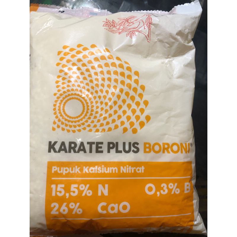 Jual Pupuk Kalsium Nitrat Karate Plus Boroni 1 Kg Shopee Indonesia 4794