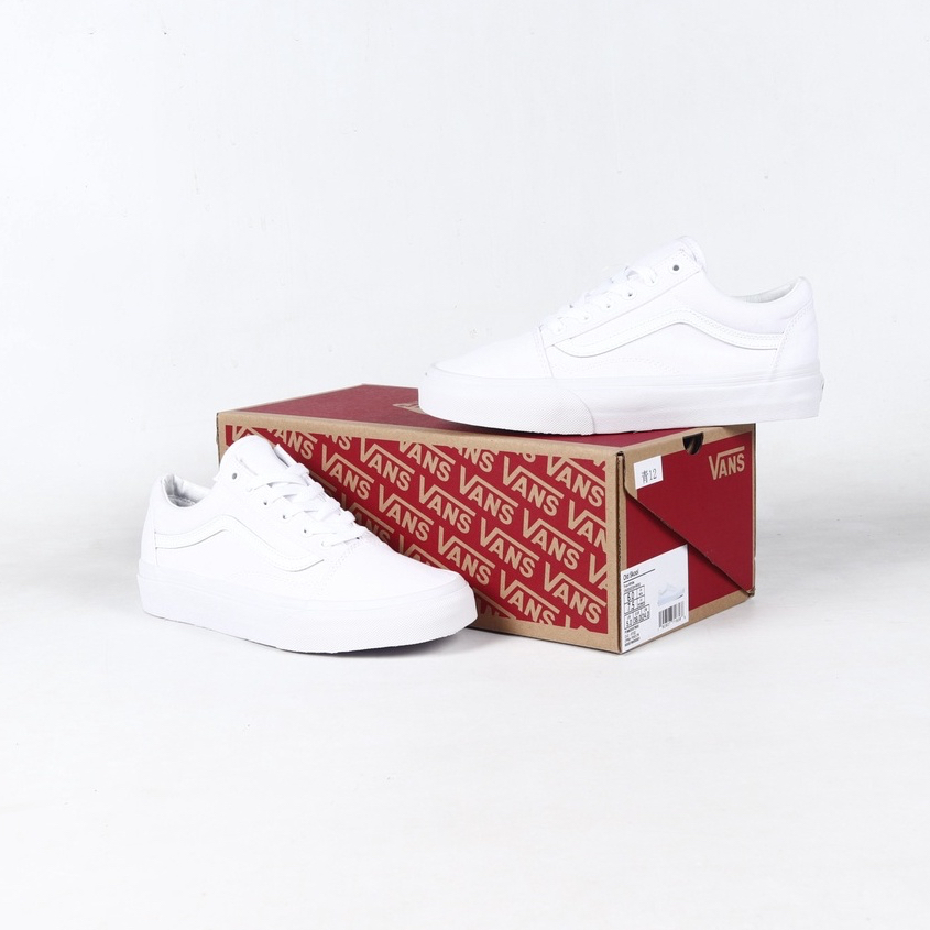 Vans old skool white cheap indonesia