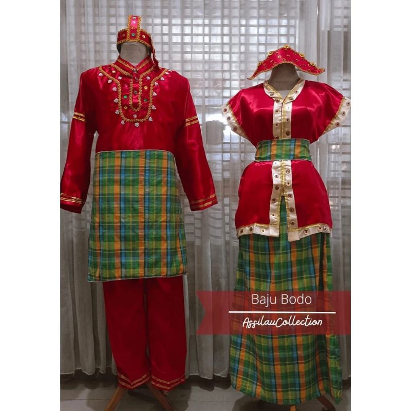 Jual pakaian tradisional Sulawesi Selatan / baju adat bodo | Shopee