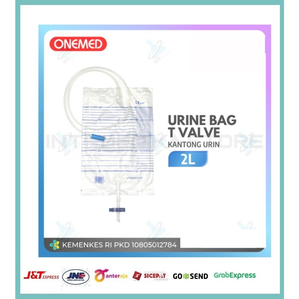 Jual Urine Bag T Valve Ml I Kantong Urine Onemed T Valve Shopee Indonesia