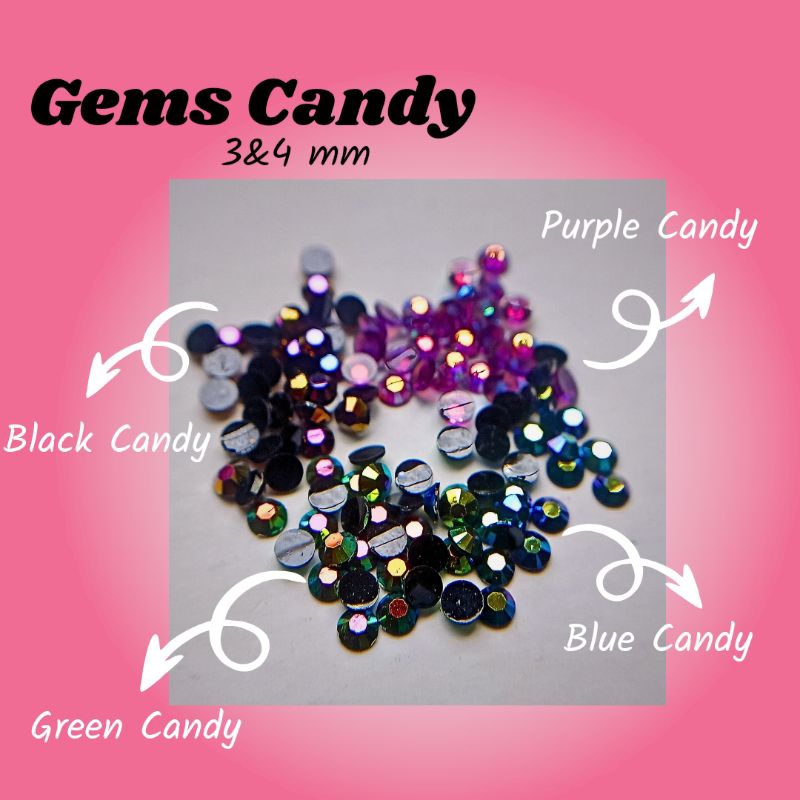 Jual (CANDY) GEMS CANDY Premium Shopee Indonesia
