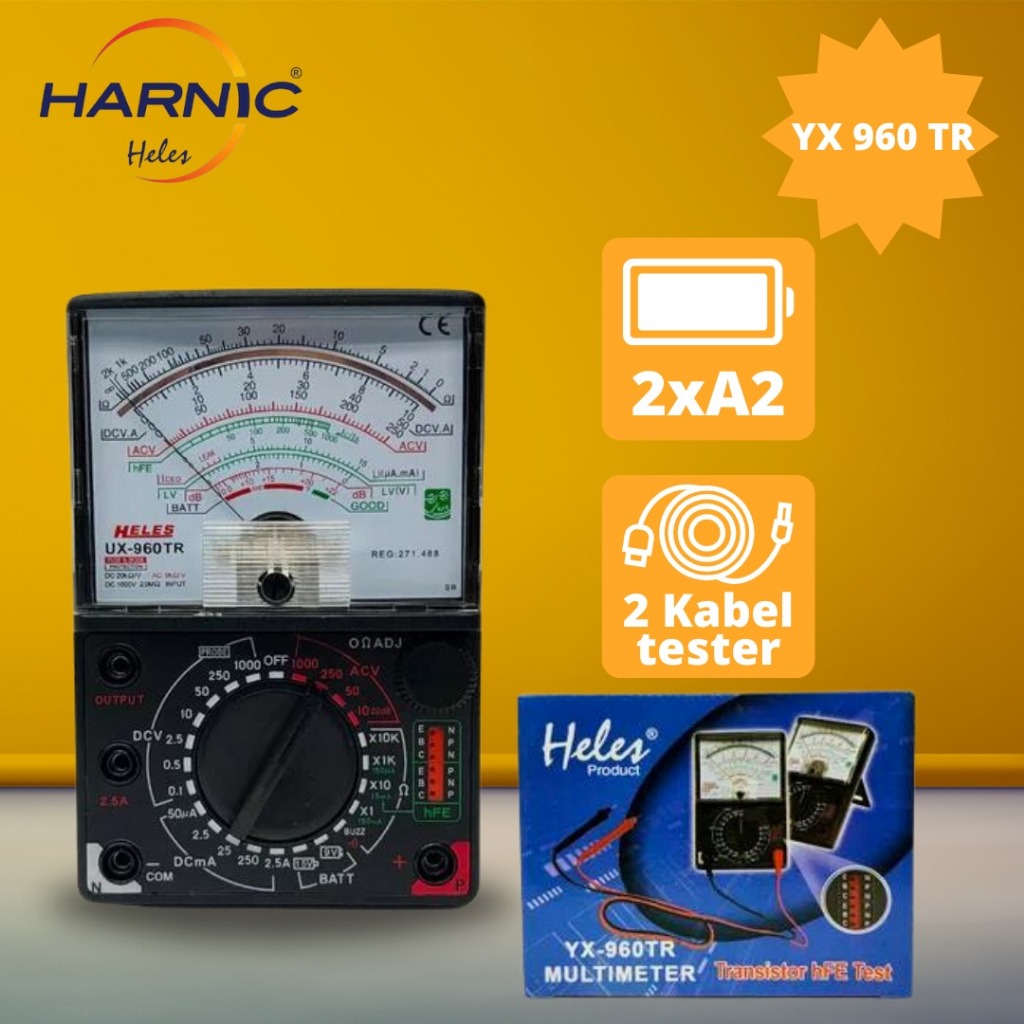 Jual Multitester HELES Yx 960 TR ANALOG Shopee Indonesia