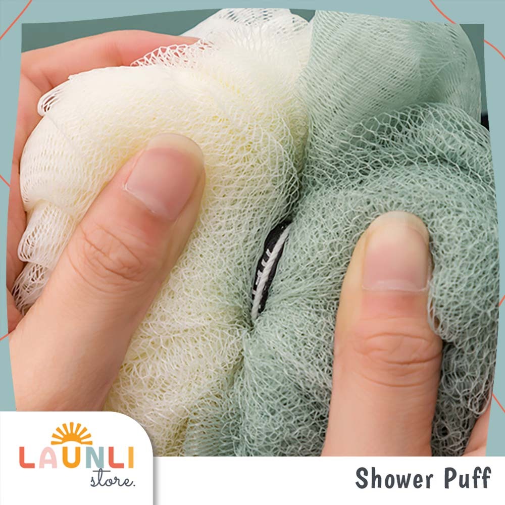 Jual Spons Mandi Besar Bulat Shower Puff Pengangkat Daki Sponge Busa ...