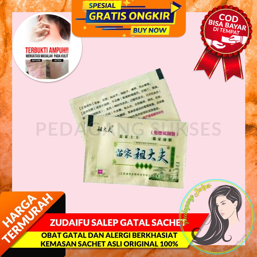 Jual Zudaifu Salep Gatal Ampuh Ori Obat Gatal Dan Alergi Berkhasiat 15gr Asli Original 100