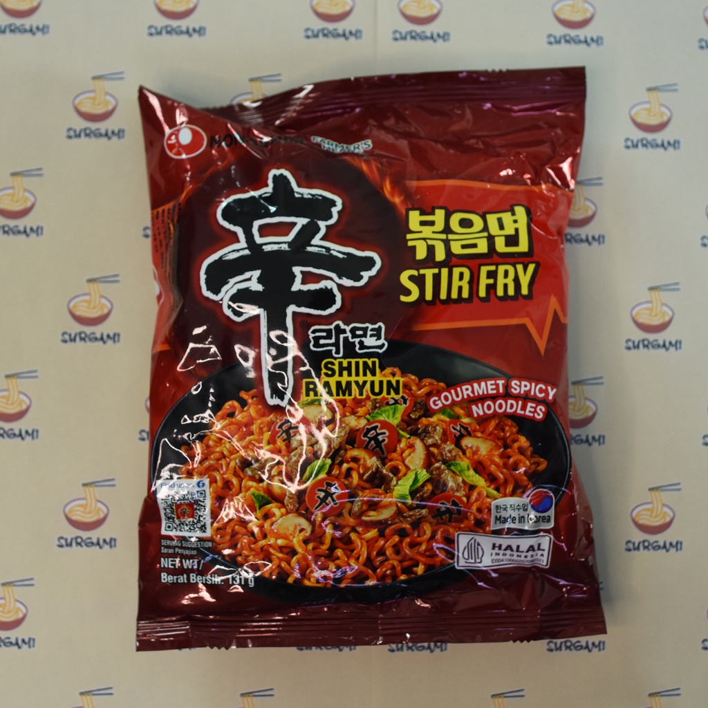 Jual Nongshim Shin Ramyun Stir Fry 131gr | Shopee Indonesia