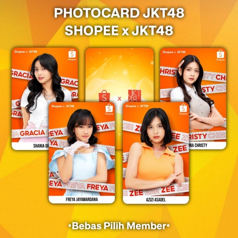 Jual Photocard Collaboration Shopee x JKT48 V.5 Shopee Indonesia
