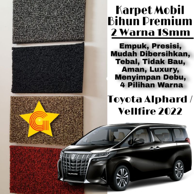 Jual Karpet Toyota Alphard / Vellfire 2023-2024 Hybrid Bihun Premium ...