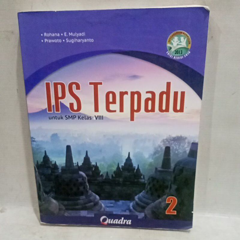 Jual Buku Paket IPS Terpadu Untuk SMP Kelas 8 Kurikulum 2013 Edisi ...