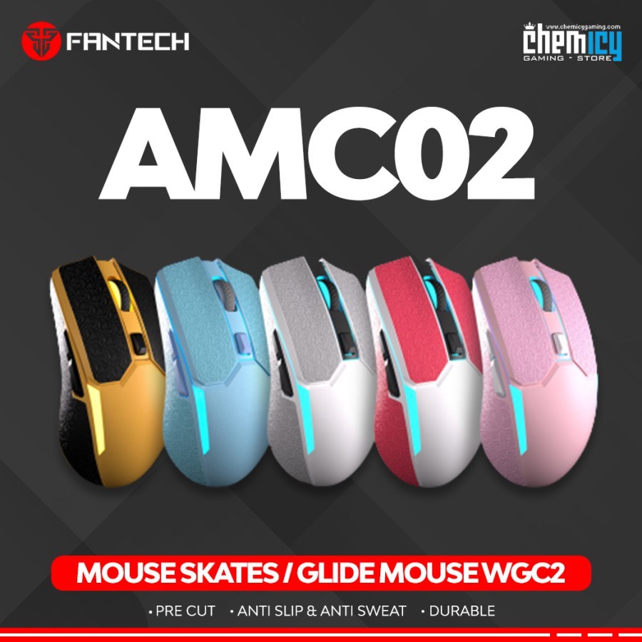 Jual Anti Slip Mouse Grip Tape Acm For Fantech Wgc Wireless Gaming