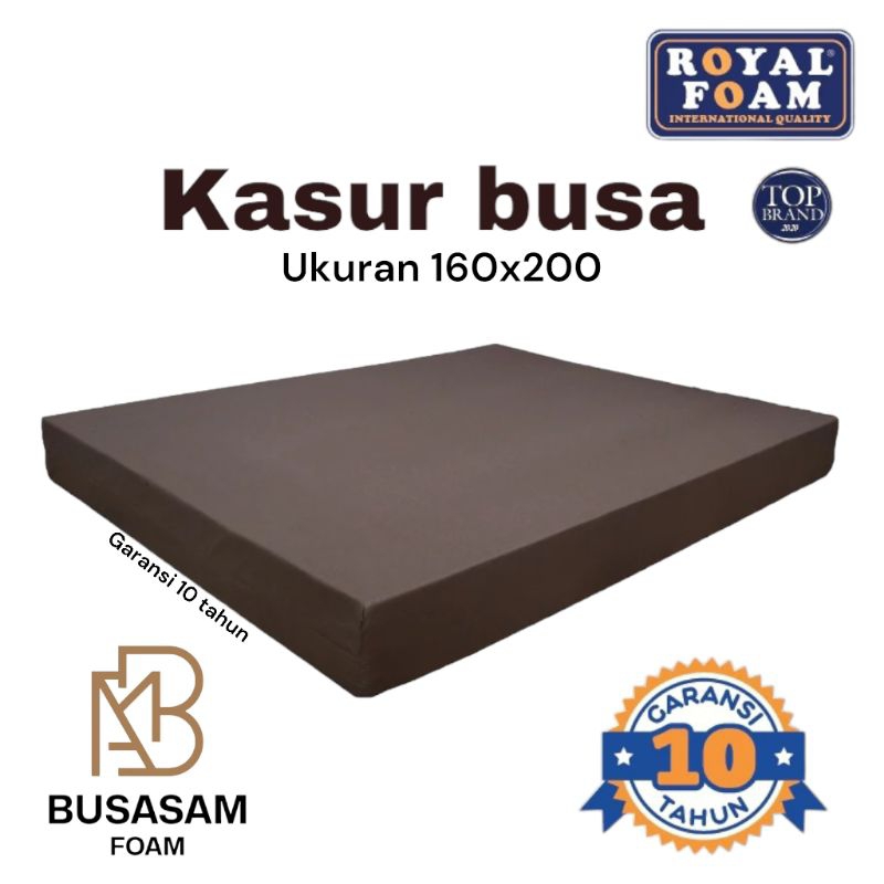 Jual KASUR BUSA SPON 160X200 ROYAL FOAM KING DELUXE COD Shopee Indonesia