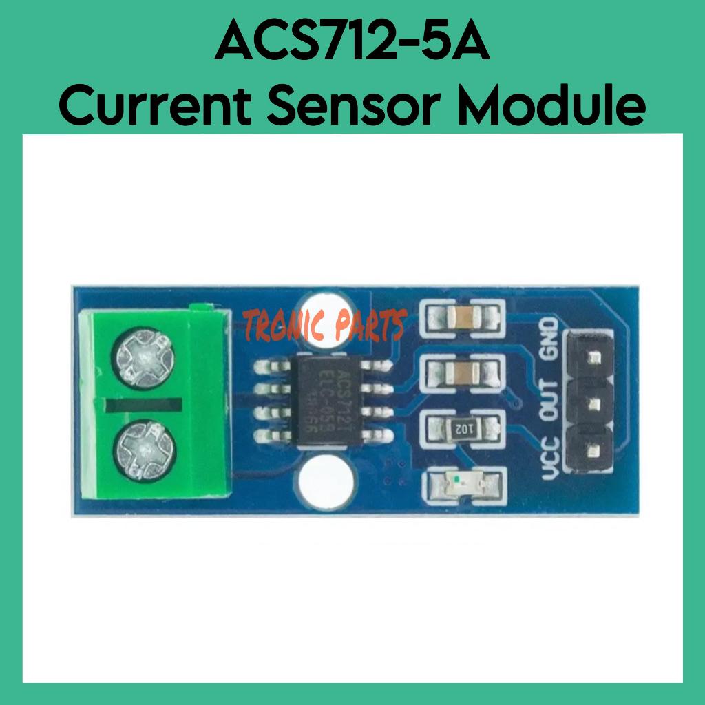 Jual Acs712 5a Range Hall Effect Current Sensor Arus Acs 712 Module