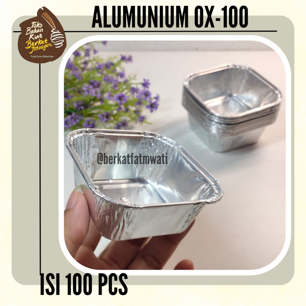 Jual Alumunium Foil Cup Ox Isi Pcs Alumunium Foil Cup Roll