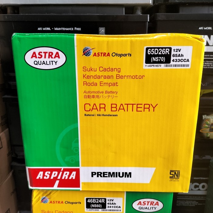 Jual Aki Mobil Aspira NS70 Hino Dutro Ranger Canter Colt Diesel Panther