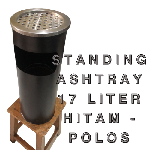 Jual Standing Ashtray Liter Tempat Sampah Asbak Shopee Indonesia