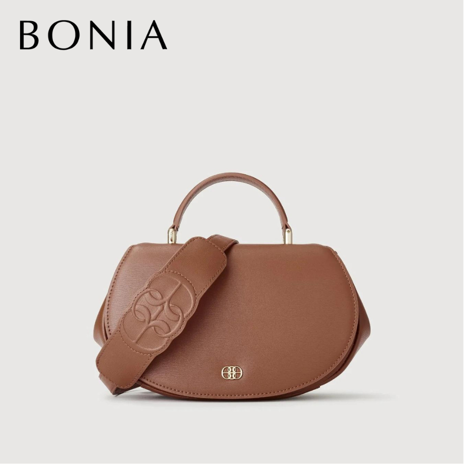 Jual Bonia Cerise Sling Bag Brown Shopee Indonesia