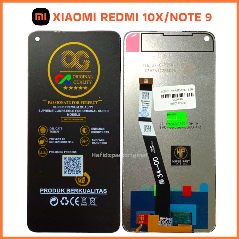 Jual Lcd Touchscreen Xiaomi Redmi Note 9 Redmi 10x Fullset Shopee Indonesia 5152