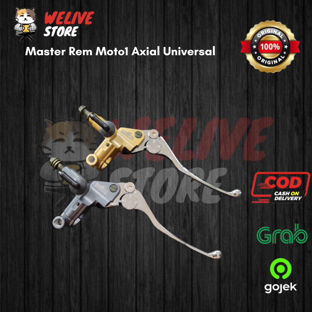 Jual Moto Master Rem Universal Moto Axial Model Krs Nissin Radial Shopee Indonesia