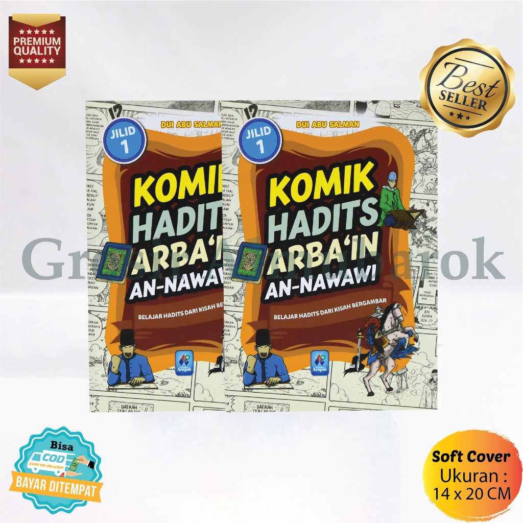 Jual Buku Komik Anak Islami Buku Komik Hadits Arbain An Nawawi Belajar ...