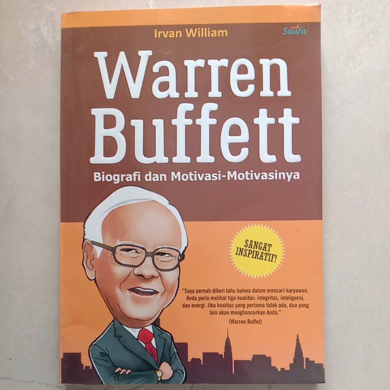 Jual Warren Buffett Biografi Dan Motivasi - Motivasinya ( Original ...