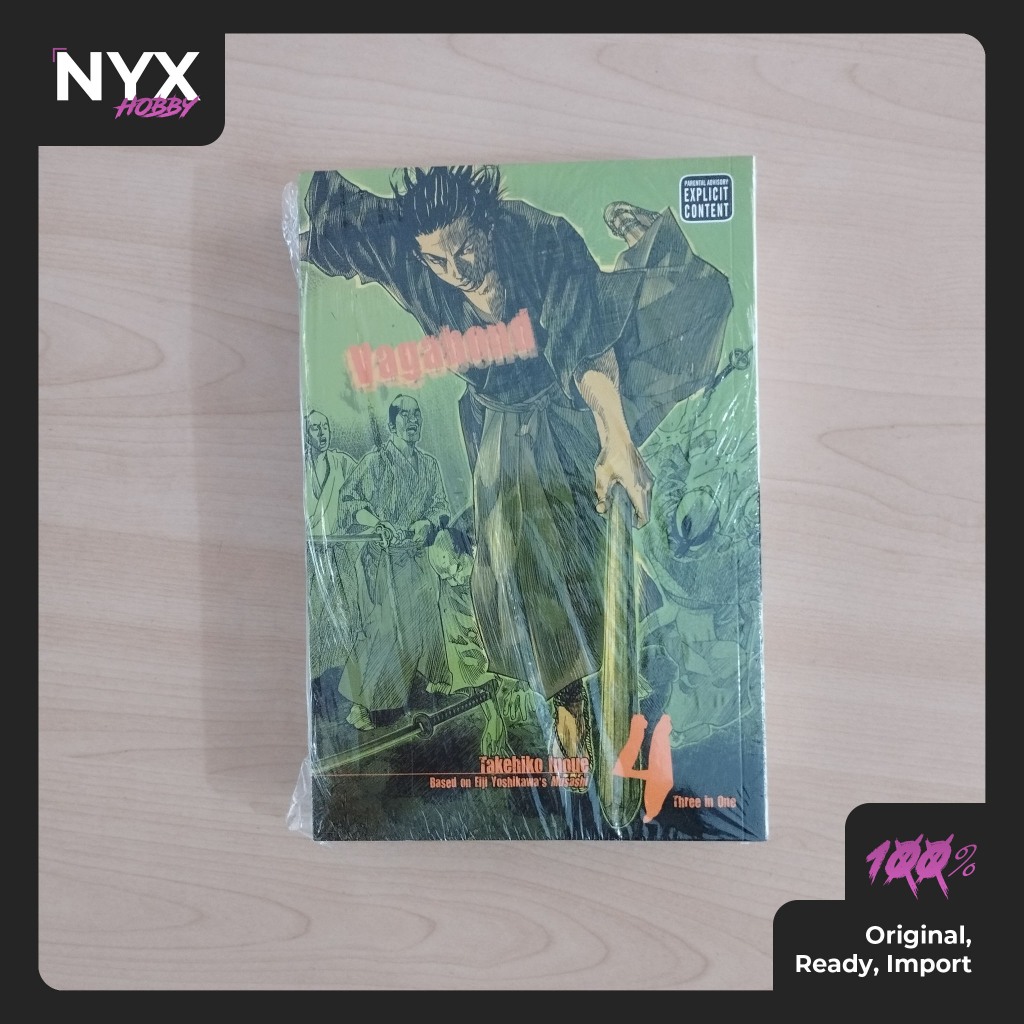Jual Vagabond: Vizbig Edition Manga Komik English Import Volume 4