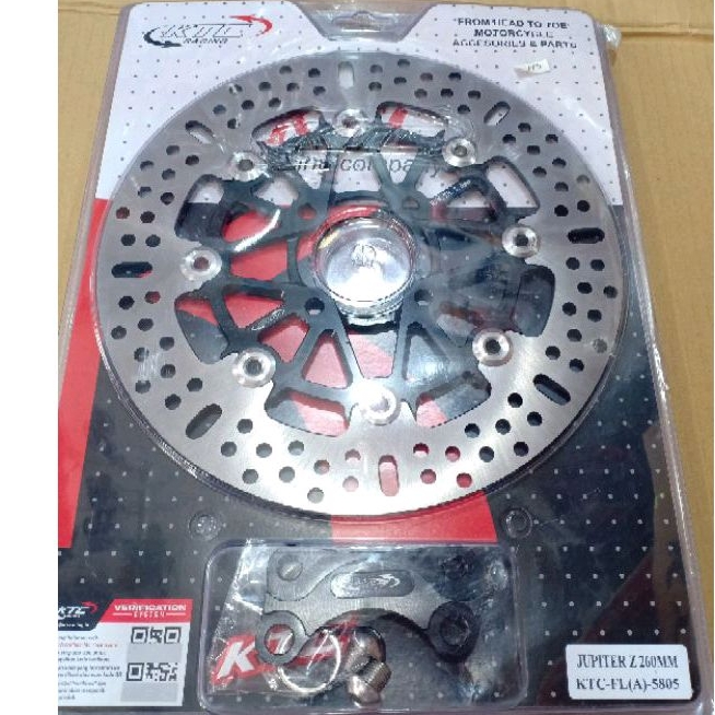 Jual disc ktc racing floating cnc 300mm jupiter z/ piringan cakram ktc ...