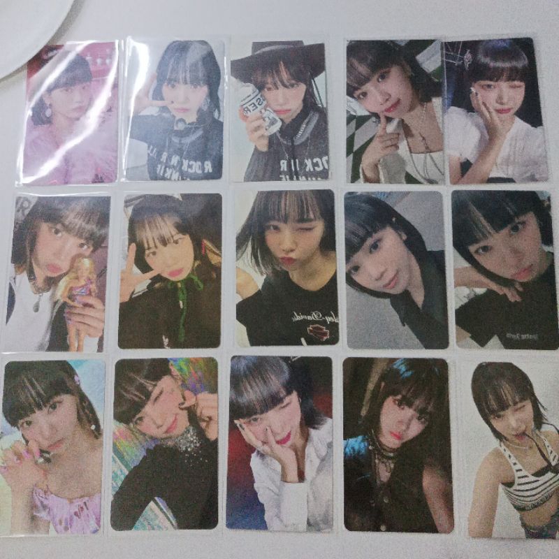 Lesserafim newest chaewon fearless M2U Luckydraw photocard