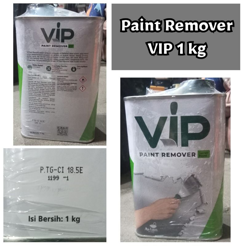 Jual Paint remover / soda api VIP 1Kg : peluntur / pengelupas cat ...