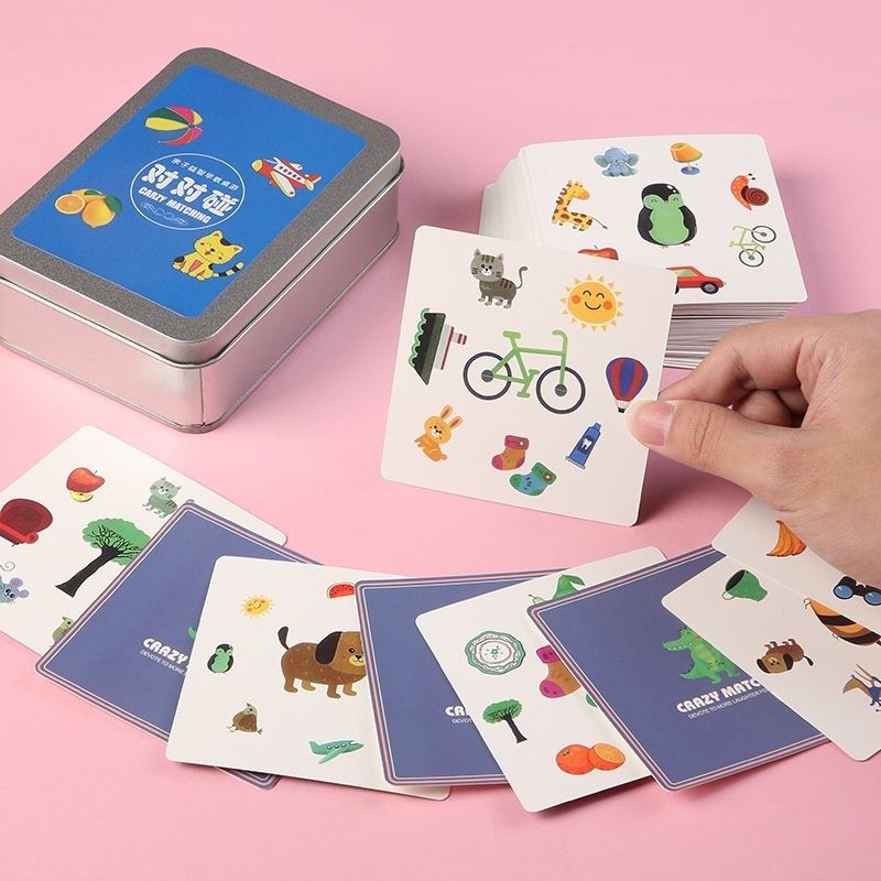 Jual SALE DEFECT KOTAK - PERMAINAN MENCOCOKKAN KARTU - MATCHING GAME ...