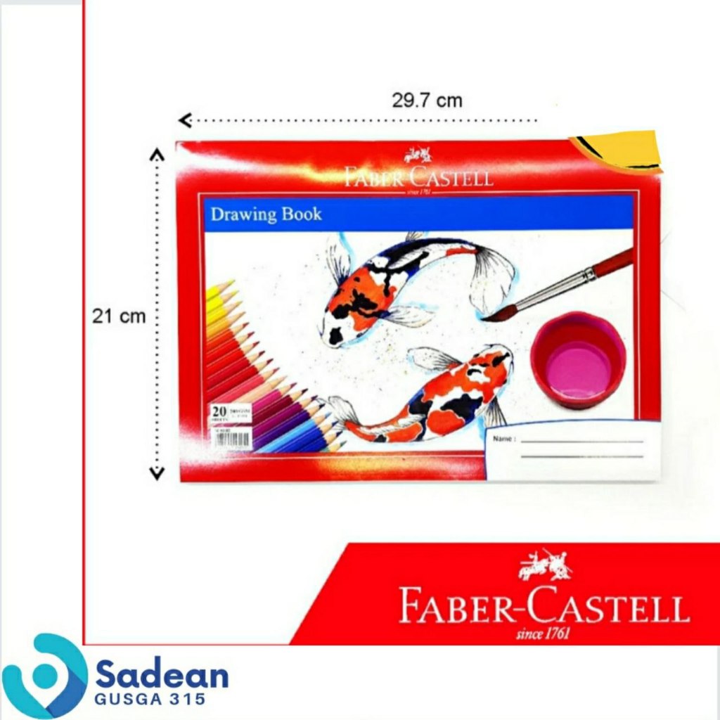 Jual Buku Gambar A4 Faber Castell 20 Lembar Burung Shopee Indonesia