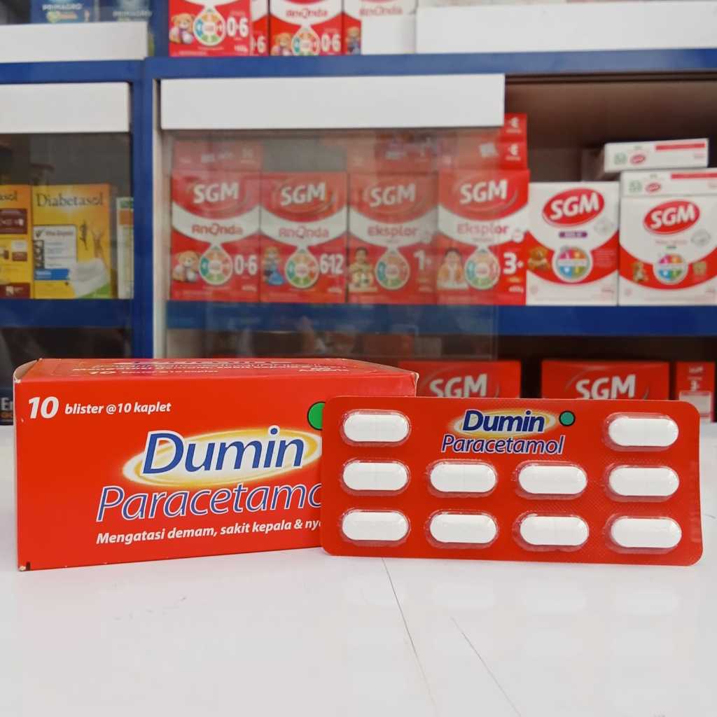 Jual DUMIN Paracetamol isi 10 kaplet | Shopee Indonesia