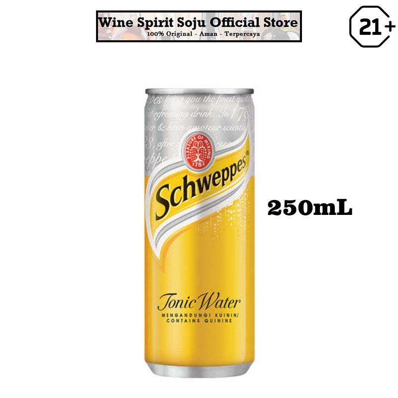 Jual Schweppes Tonic Water 250ml (for Mixer) | Shopee Indonesia