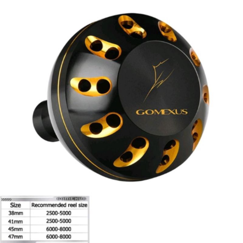 Gomexus Maru S1 Reel Handle for Shimano Daiwa Abu Okuma Kastking  Baitcasting Fishing Reel BDH-A27 100mm