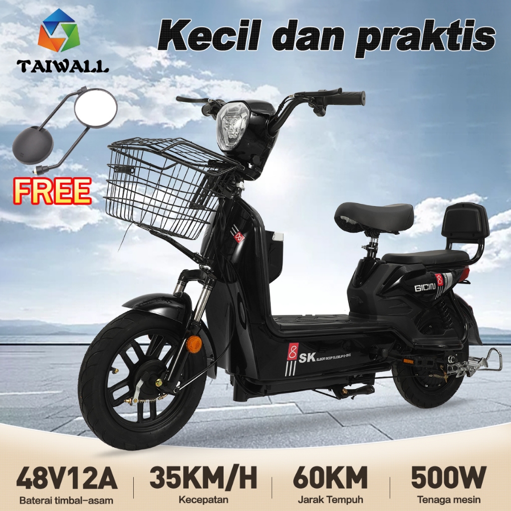 Jual Sepeda listrik / Sepeda Listrik Dewasa 48V12A / Sepeda Motor ...