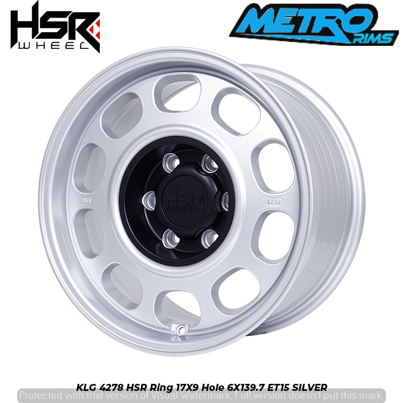 Jual VELG HSR KLG MODEL OFFROAD R17 BUAT MOBIL STRADA PAJERO BT50 DMAX ...