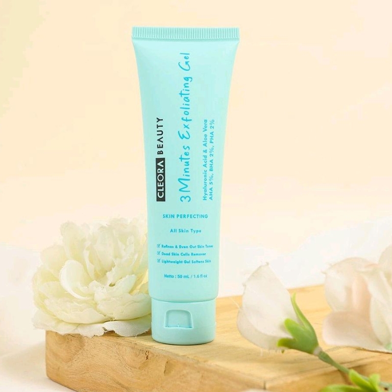 Jual READY Cleora 3 Minutes Exfoliating Gel ORI 100/Cleora Exfoliating