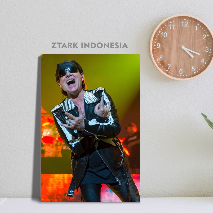 Jual Dekorasi Kamar Wallpaper Band Scorpion 20X30 / Poster Dinding Rock ...