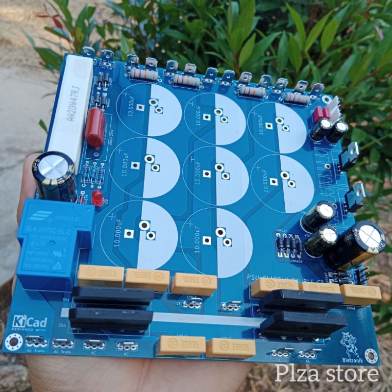 Jual PCB PSU 8 ELKO CLASS H DOBEL CT LENGKAP SOFTSTART/TEGANGAN ...