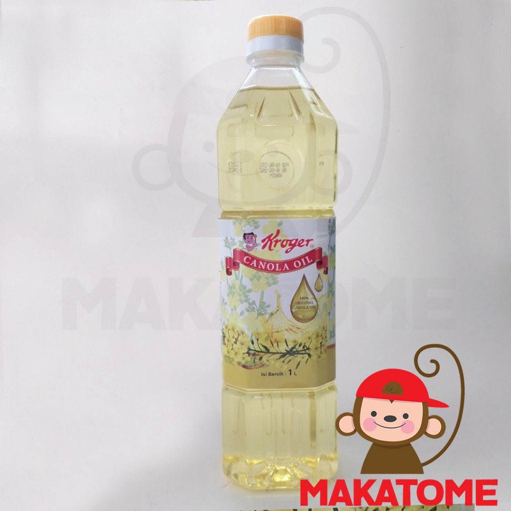 Jual Kroger Canola Oil 1lt Pure minyak kanola 100 original 1000ml 1